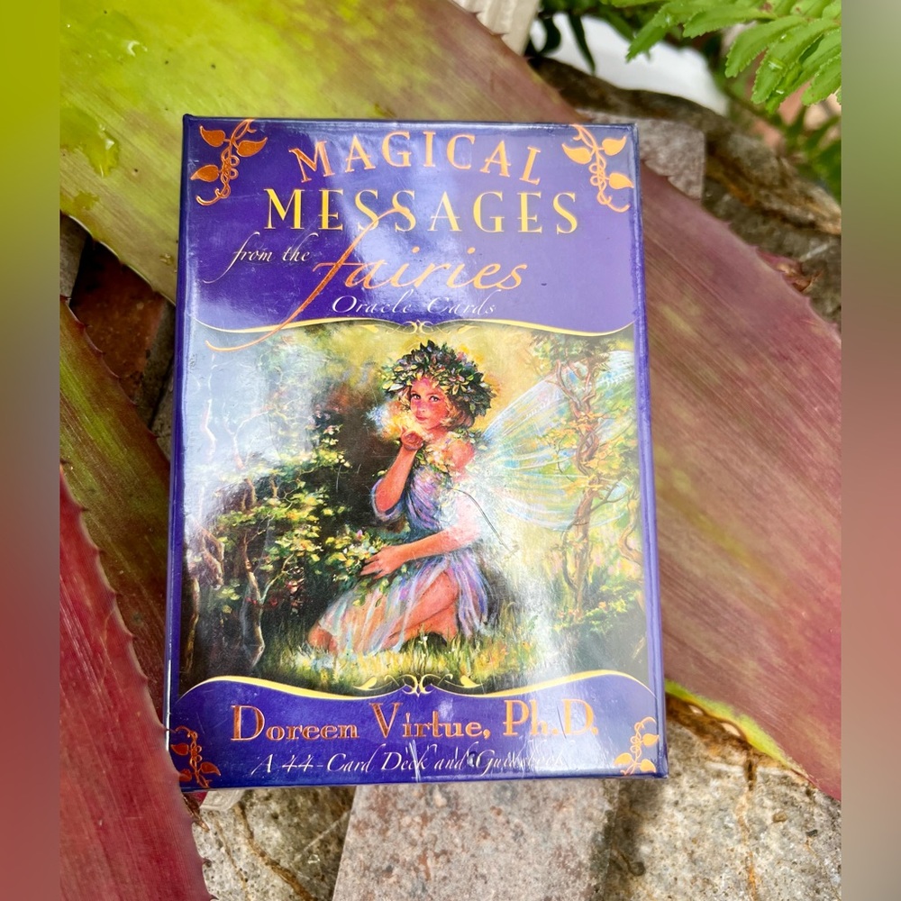New Sealed Magical Messages from the Fairies Oracle Deck Doreen Virtue—Rare OOP